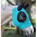Shires Equestrian Products Stretch Lycra Horse Fly Mask, Teal, Cob
