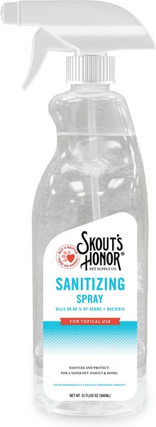 Skout's Honor Sanitizing Pet Spray, 32-oz bottle slide 1 of 1