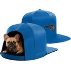 Cleveland Indians Navy Plush Pet Nap Cap Dog Bed