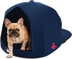 Nap Cap MLB Plush Cat & Dog Bed, Boston Red Sox slide 2 of 6