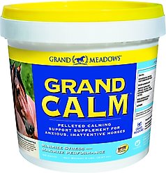 Grand Meadows Grand Calm Pellets Horse Supplement, 5-lb tub
