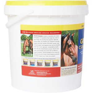 Grand Meadows Grand Complete Comprehensive Support Powder Horse Supplement, 10-lb tub