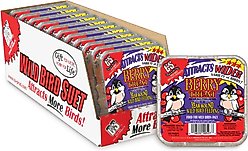 C&S Berry Treat Suet Wild Bird Food, case of 12