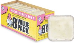 C&S High Energy Suet Wild Bird Food, case of 8