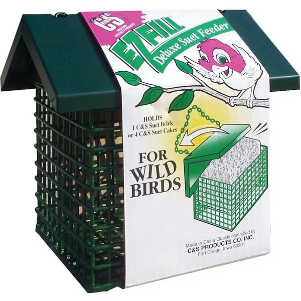 PERKY-PET Green Seed Ball Wild Bird Feeder - Chewy.com