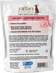 Callie's Kitchen Salmon Supermix Recipe Dog Treats, 4-oz bag slide 2 of 3