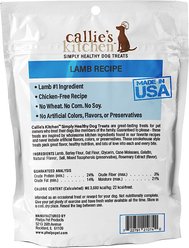Callie's Kitchen Lamb Recipe Dog Treats, 4-oz bag slide 2 of 3