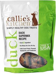 Callie's Kitchen Duck Supermix Recipe Dog Recipe, 4-oz bag
