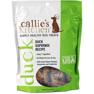 Callie's Kitchen Duck Supermix Recipe Dog Recipe, 4-oz bag