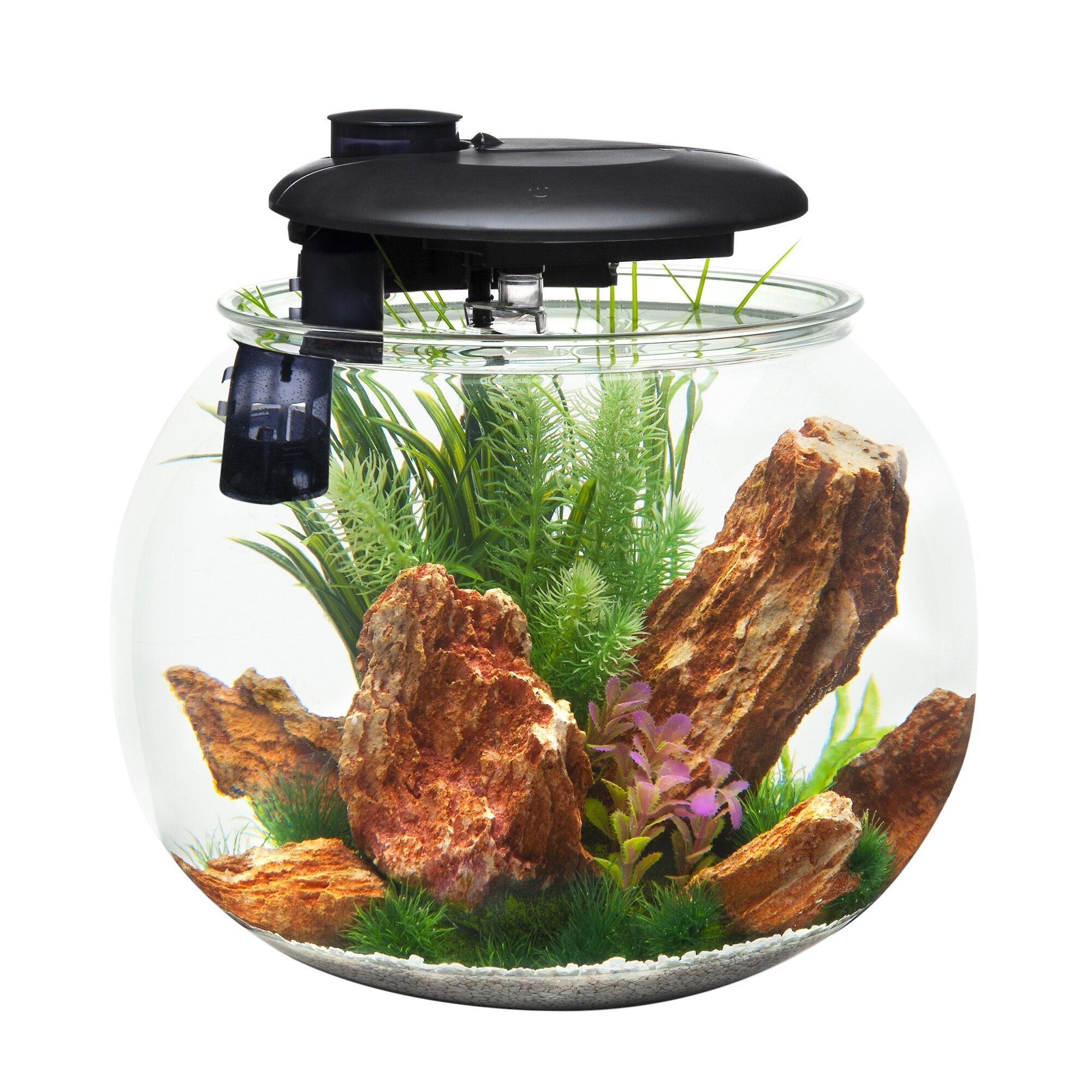 PENNPLAX Aquasphere 360⁰ Fish Aquarium Customer Questions