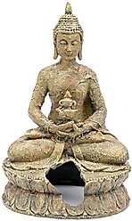 Penn-Plax Sitting Buddha Aquarium Decor slide 1 of 2