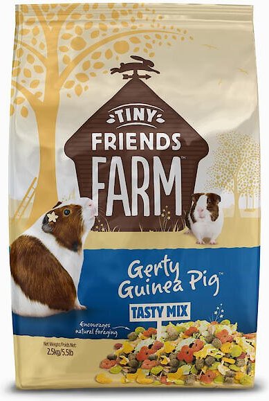 TINY FRIENDS FARM Gerty Guinea Pig Food 5.5 lb bag Chewy