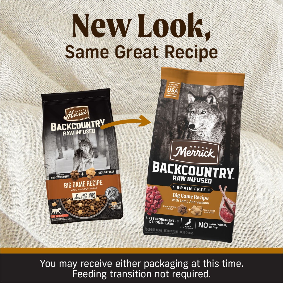 Merrick big game clearance recipe