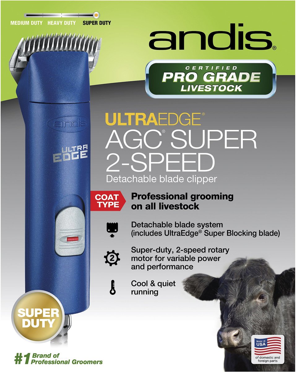 ANDIS UltraEdge AGC Super 2-Speed Detachable Blade Hair Grooming