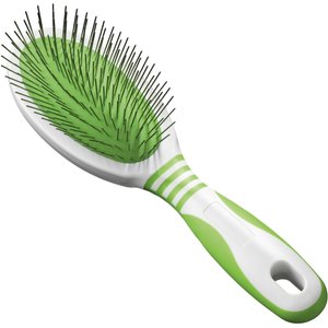 Andis Pin Brush, Green/White, Large