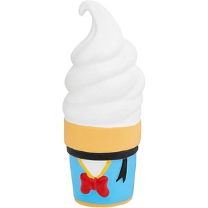 Disney Donald Duck Ice Cream Cone Latex Squeaky Dog Toy