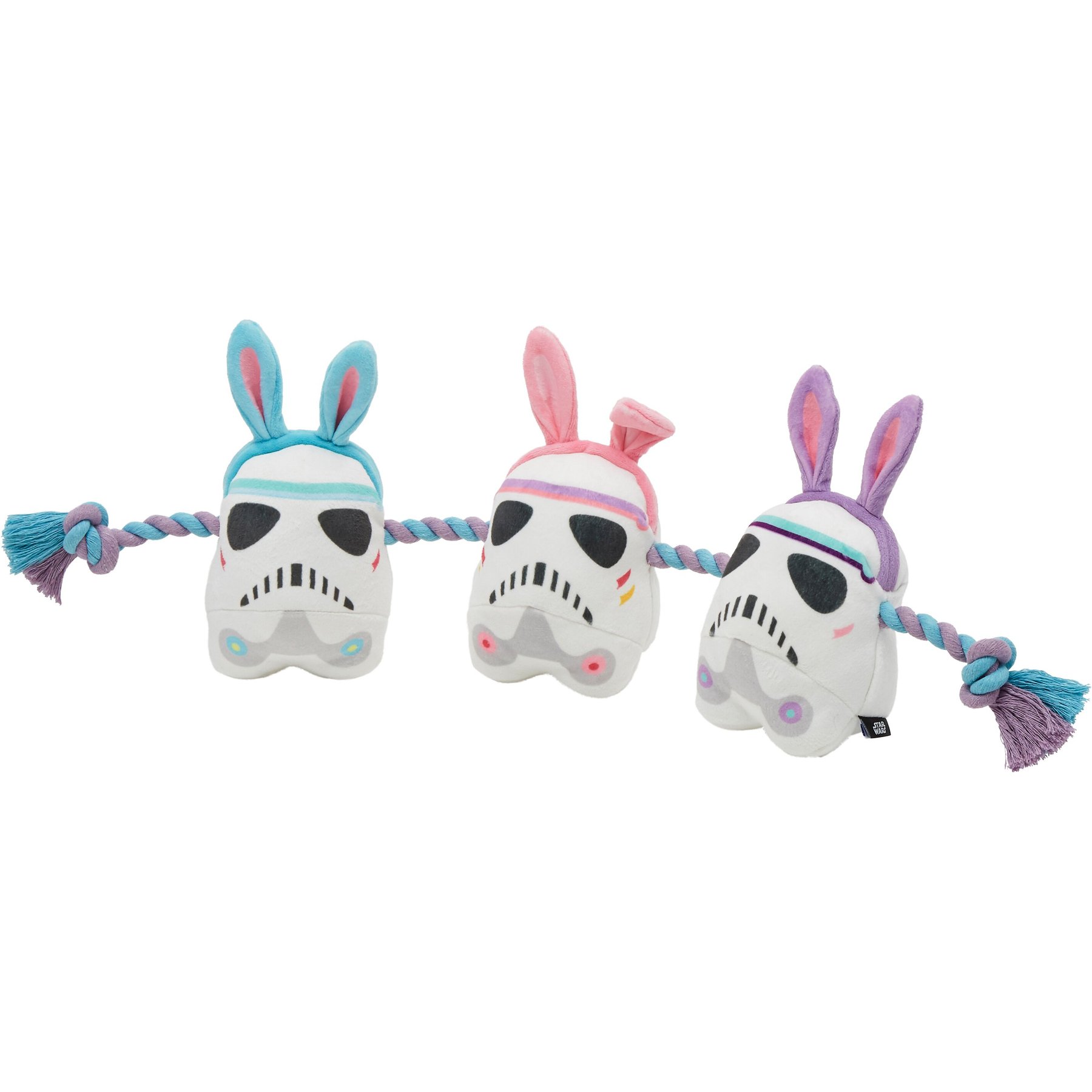 Star Wars Stormtrooper Ice Cream Pop Latex Squeaky Dog Toy