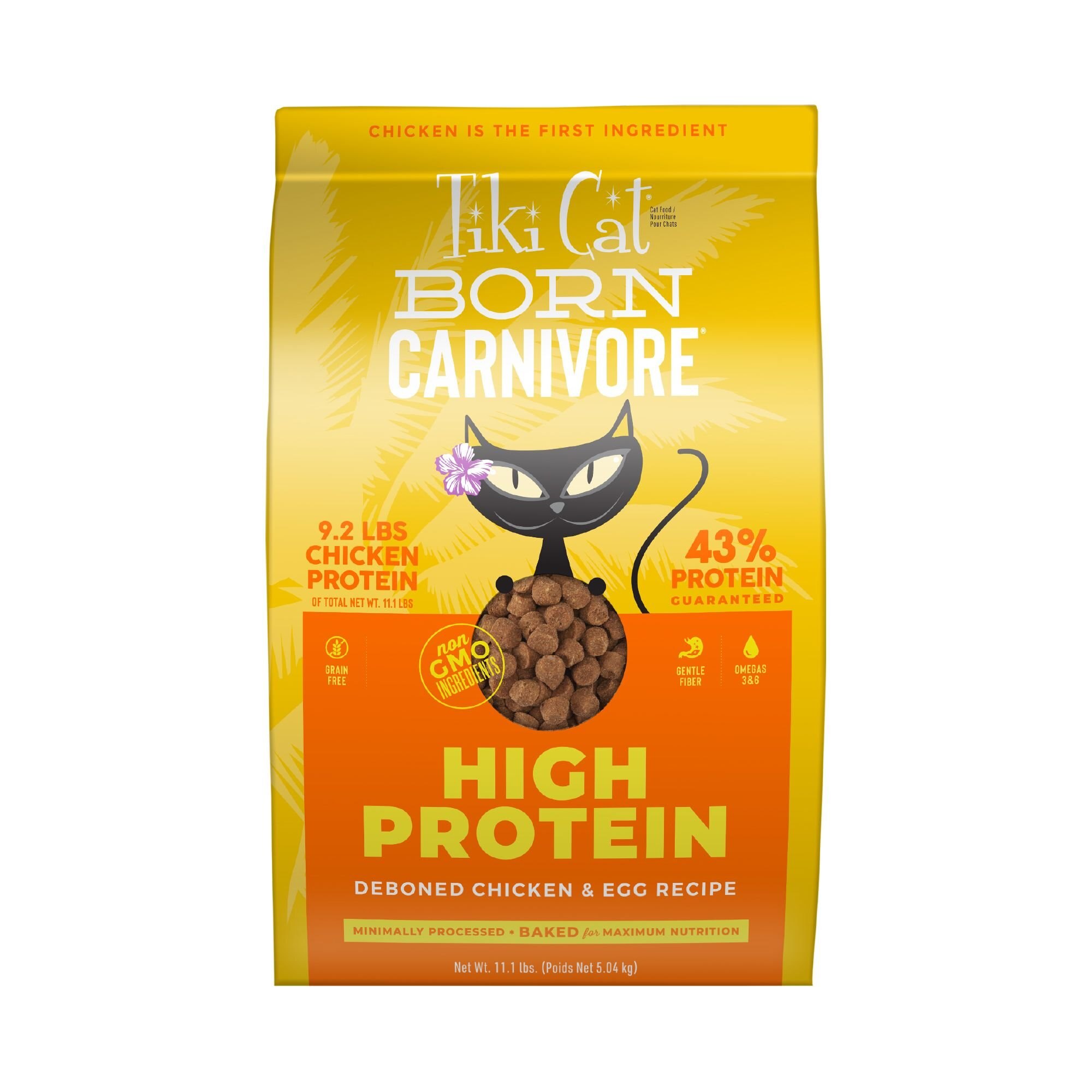 TIKI CAT Born Carnivore Chicken & Egg GrainFree Dry Cat Food Customer