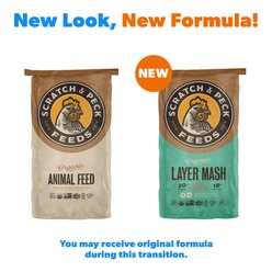 Scratch and Peck Feeds Naturally Free Organic Layer 18% Protein Grain Poultry Feed, 40-lb bag slide 2 of 9