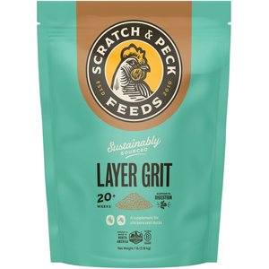 Scratch and Peck Feeds Cluckin' Good Layer Grit Chicken Supplement, 7-lb bag