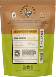 Scratch and Peck Feeds Cluckin' Good Grower Grit Chicken Supplement, 7-lb bag slide 2 of 8