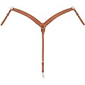 Weaver Leather Horizons Contoured Ring-in-Center Horse Breast Collar, Golden Brown