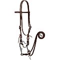 Weaver Leather Working Tack Horse Bridle & Medium Port Mouth Bit