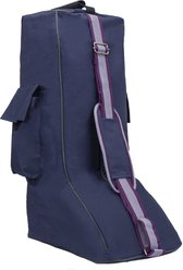 Derby Originals 600D Nylon Padded Tall English Riding Boot Carry Bag, Navy