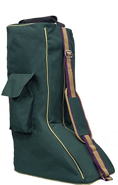 Derby Originals 600D Nylon Padded Tall English Riding Boot Carry Bag, Hunter Green slide 1 of 4