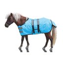 Derby Originals 600D Reflective Waterproof Winter Foal & Mini Horse Turnout Blanket, Hurricane Blue, Large, 42-48 in