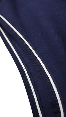 Show full view: Derby Originals Classic Horse Polar Fleece Keyhole Quarter Sheet, Navy, Large Horse slide 3 of 4