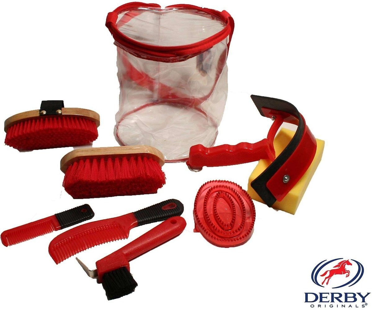 Derby Originals Rubber Horse Grooming Curry, Large