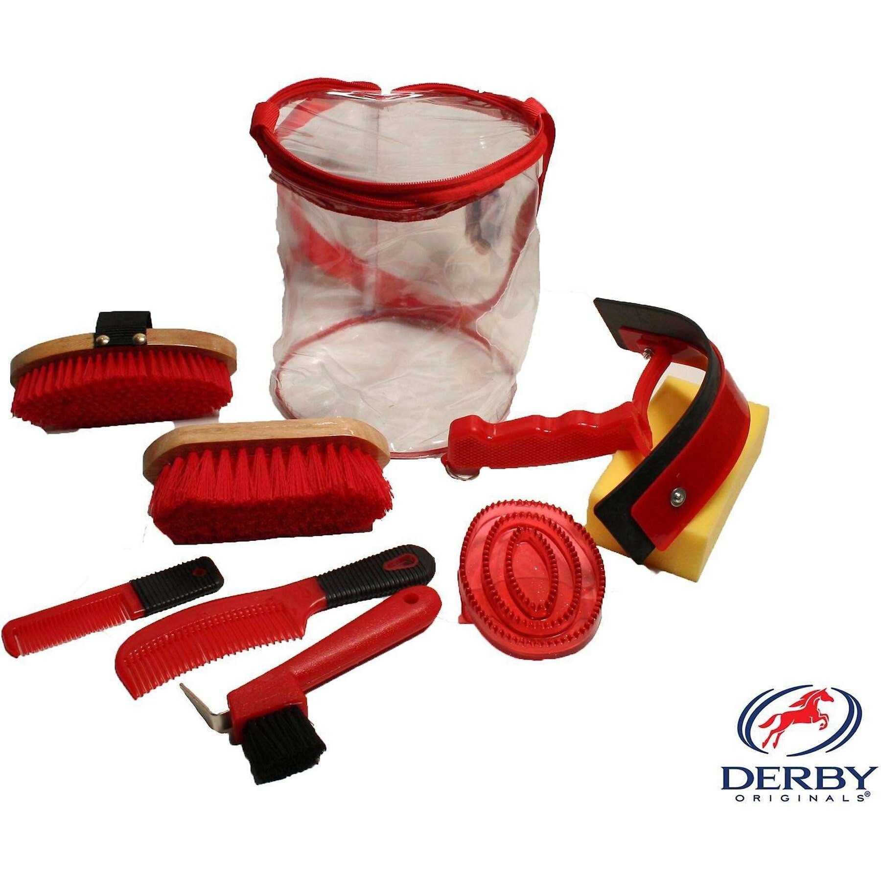 Derby Originals Deluxe 9-Piece Horse Grooming Kit
