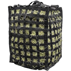 Derby Originals Natural Grazer Patented Four-Sided Slow Feed Horse Hay Bag, Black