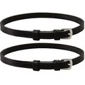 Derby Originals Premium English Leather Spur Straps w/ Keepers, Black, Mens, 3/8 x 20-in