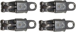 Derby Originals Steel Round Eye Panic Snap, 4 count