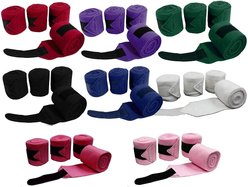 Derby Originals Super Soft Fleece Horse Polo Wrap, 4 count, Purple slide 2 of 2