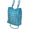 Derby Originals Super-Tough Patented Four-Sided Slow Feed Horse Hay Bag, Petroleum Blue
