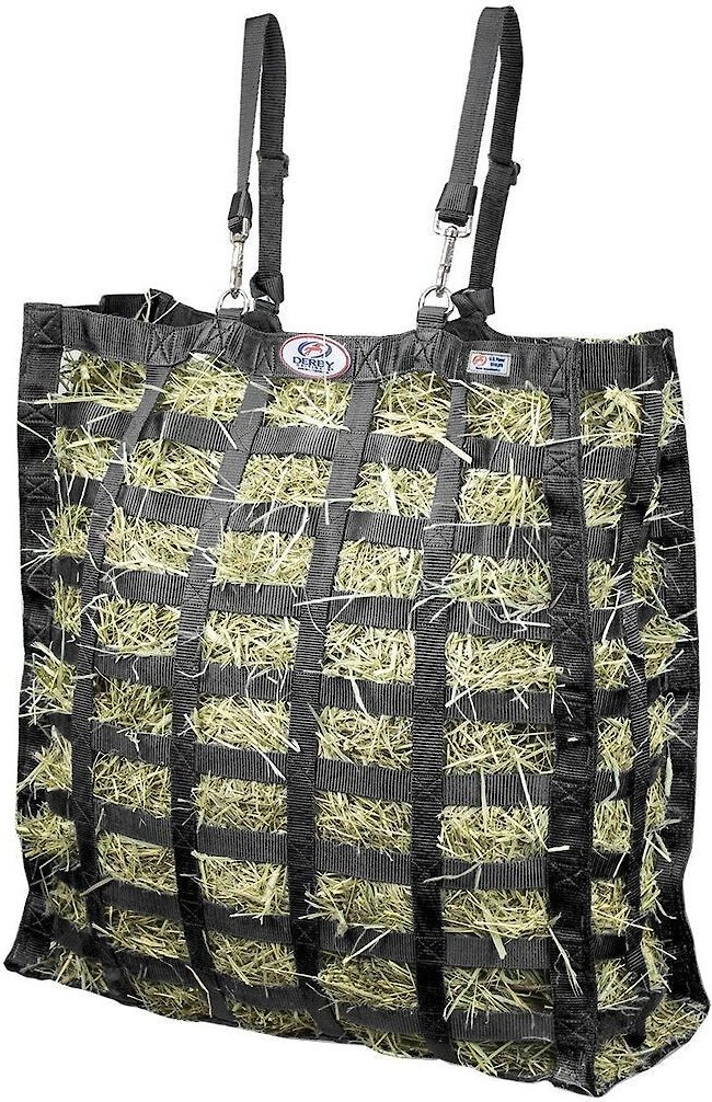 Derby Originals Supreme Patented Four-Sided Slow Feed Horse Hay Bag