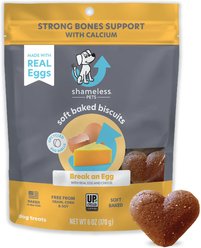 Shameless Pets Soft Baked Break An Egg Flavor Grain-Free Dog Treats, 6-oz bag slide 1 of 7
