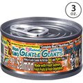 Gentle Giants Natural Non-GMO Dog & Puppy Grain-Free Salmon Wet Dog Food, 3-oz can