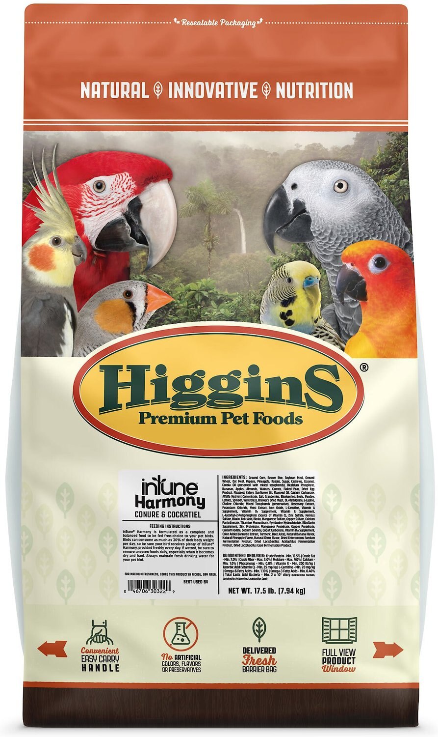 intune harmony bird food