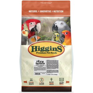 Higgins inTune Harmony Conure & Cockatiel Bird Food, 17.5-lb bag