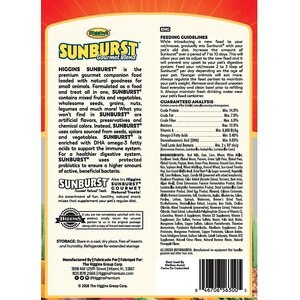 Higgins Sunburst Gourmet Blend Rat & Mouse Food, 2.5-lb bag