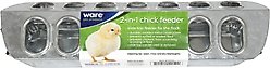Ware 12-in Slide Top Chick & Chicken Feeder