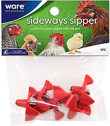 Ware Sideways Sipper Horizontal Nipple, 5 count
