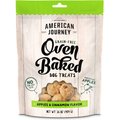 American Journey Apples & Cinnamon Flavor Grain-Free Oven Baked Crunchy Biscuit Dog Treats, 16-oz bag