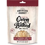 American Journey Sausage, Egg & Cheese Flavor Grain-Free Oven Baked Crunchy Biscuit Dog Treats, 8-oz bag