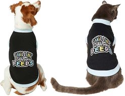 Frisco Chillin' with My Peeps Dog & Cat T-shirt, X-Small