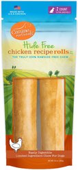 Canine Naturals Hide Free Chicken Recipe X-Large Roll Dog Chew Treat, 2 count